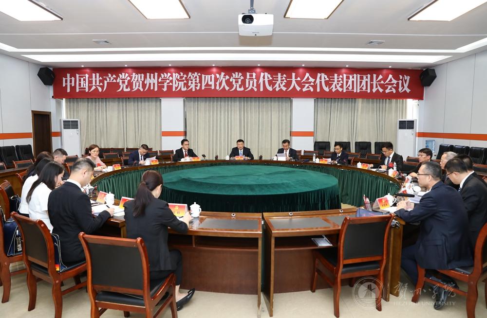 大会代表团团长会议